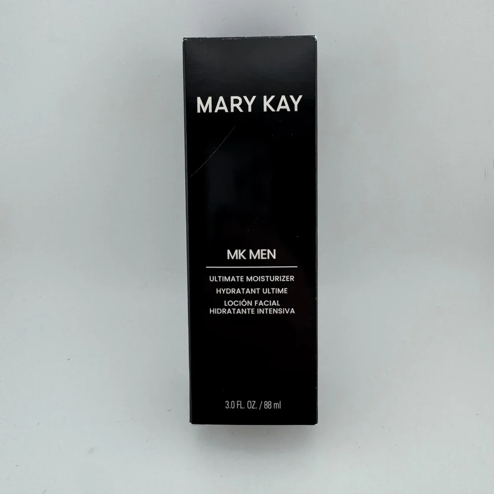 Mary Kay MK Men Ultimate Moisturizer 3oz Black New Oil-Free Hydrating Lotion